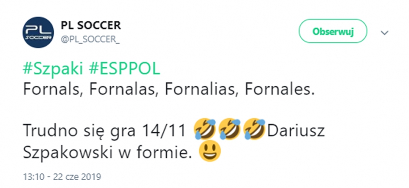 Dariusz Szpakowski w formie... :D